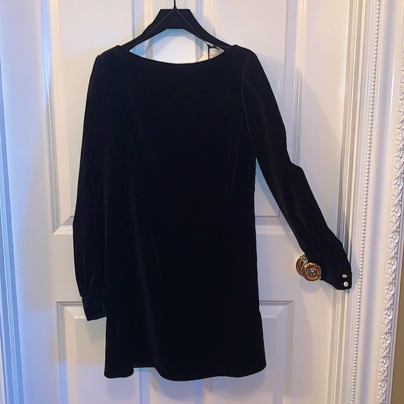 NWT Gucci Velvet Dress with Bow Detail - Picture 2 of 12
